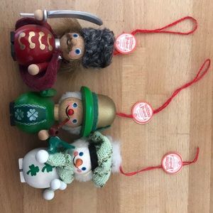 Steinbach made in Germany wood christmas ornaments